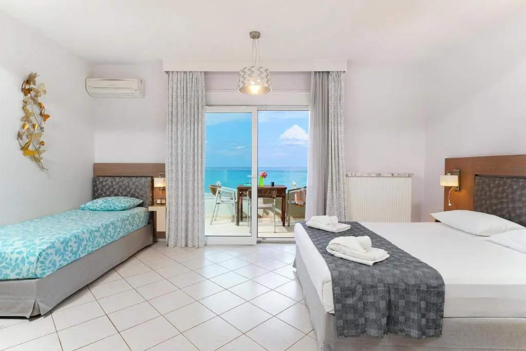 Tiara Holidays - Endless Blue Sea Resort - Superior Triple Room with Sea View - bedroom